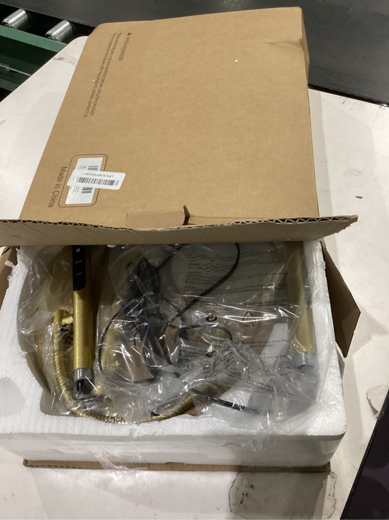 Condition photo showing Good Condition for Gold Floor Lamps for Living Room,42W/4200LM Super Bright Floor Lamp with Reading Light,69'' Tall Standing Lamp with Remote & Touch Control, Modern Torchiere Floor Lamp for Bedroom,Office Gold 42W