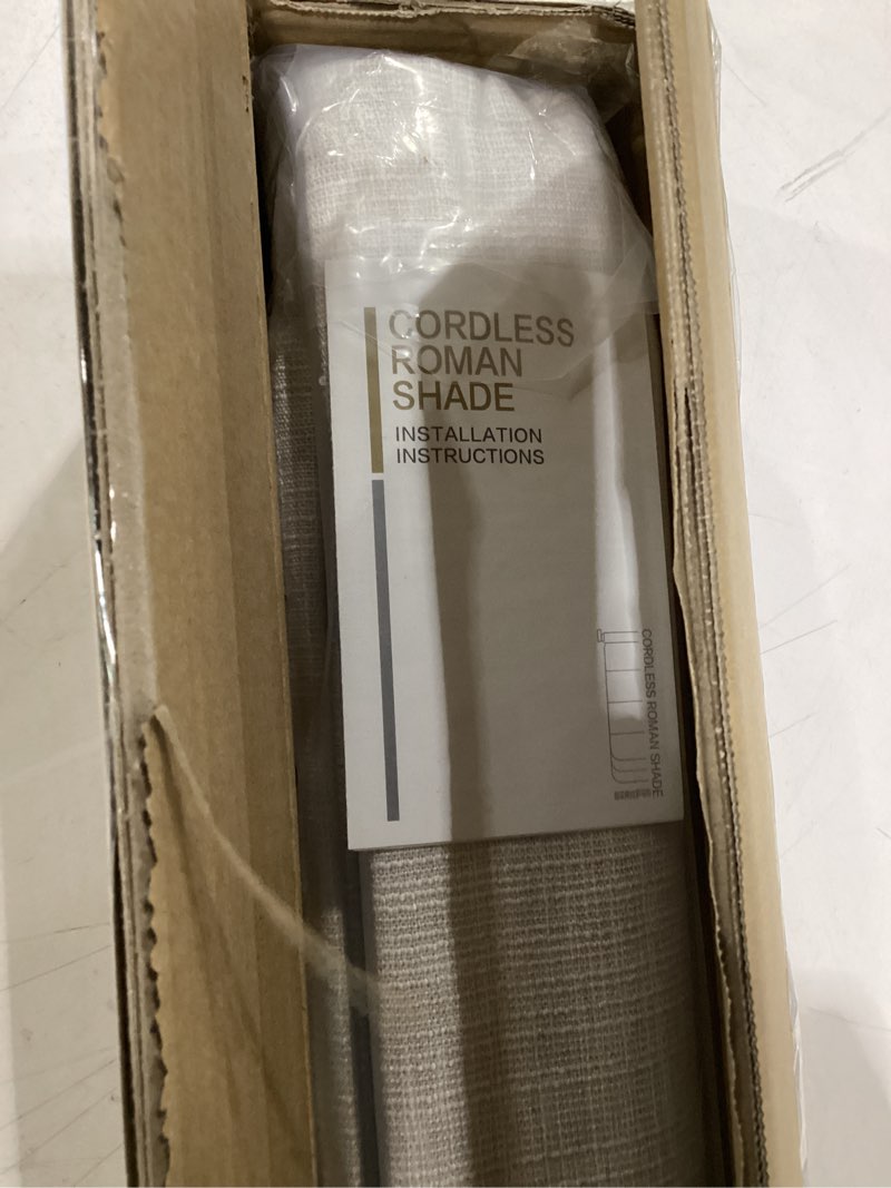 cordless roman shade 29x64