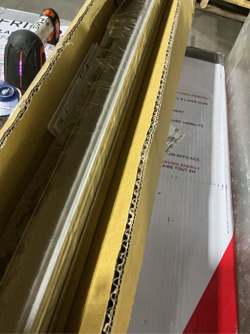 Condition photo showing Good Condition for DEZ FURNISHINGS Cordless 1.5" Light Filtering Top Down Bottom Up Cellular Shade, 70" W x 48" H, Gray