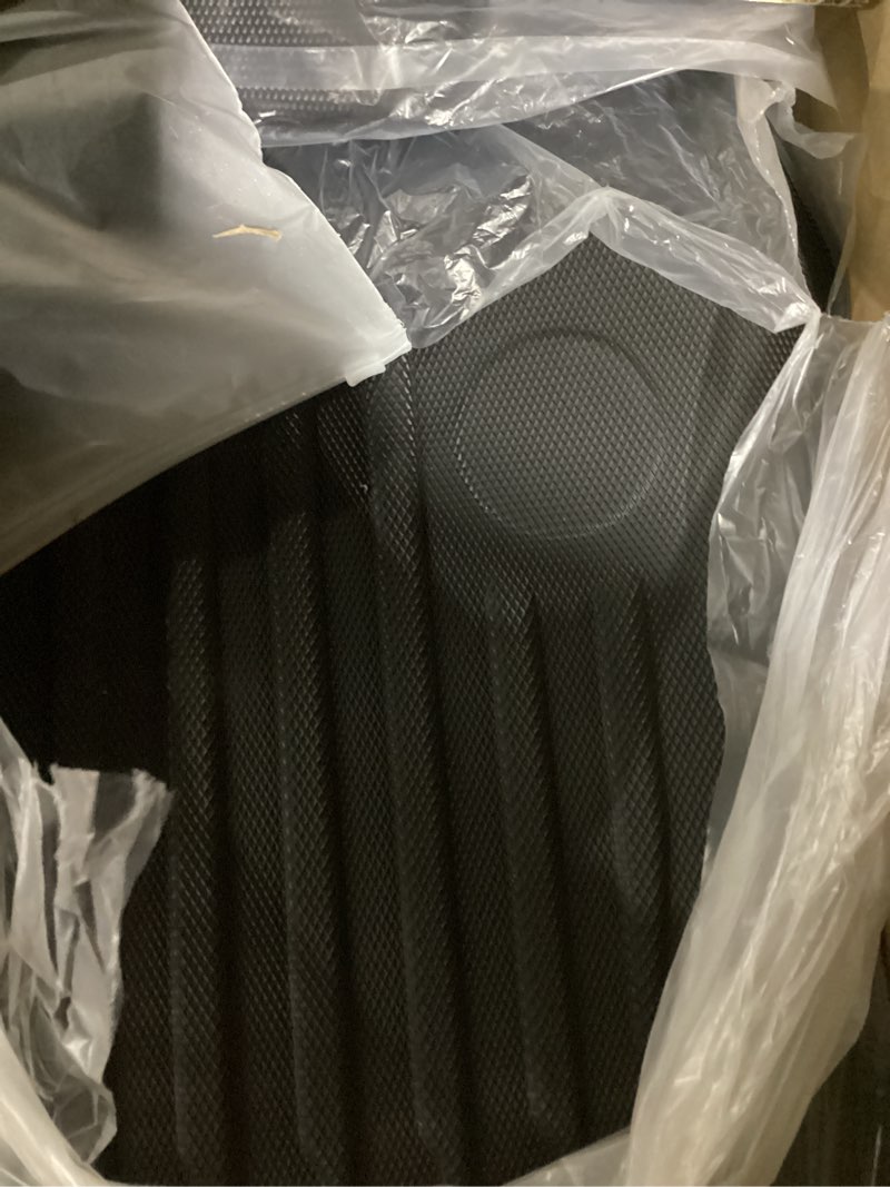 Condition photo showing Good Condition for tesla model y floor mats 2024 2023 2022 2021 2020, all weather floor liners full set, waterproof non-slip interior protection for model y 5 seater, front rear trunk frunk tesla y mats 9 pcs for model y (2020-2025.02 | 5 seater)