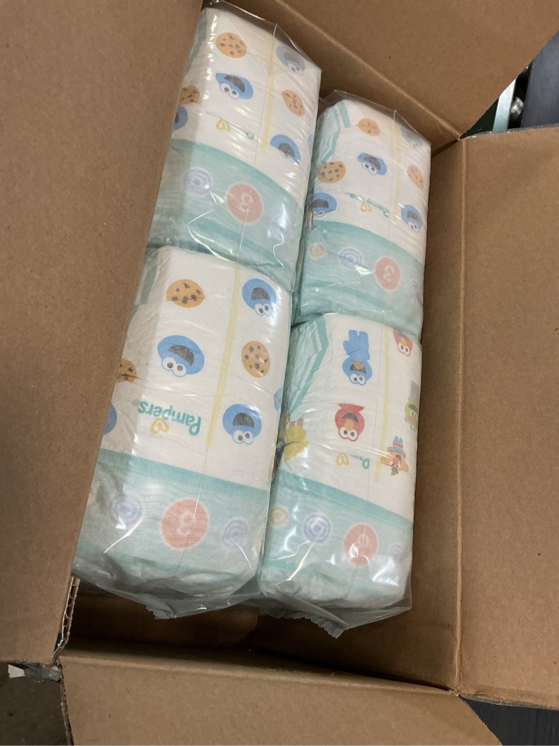 Condition photo showing New/Like New for pampers diapers - baby dry - size 3, 104 count, absorbent disposable infant diaper (packaging may vary) size 3 104