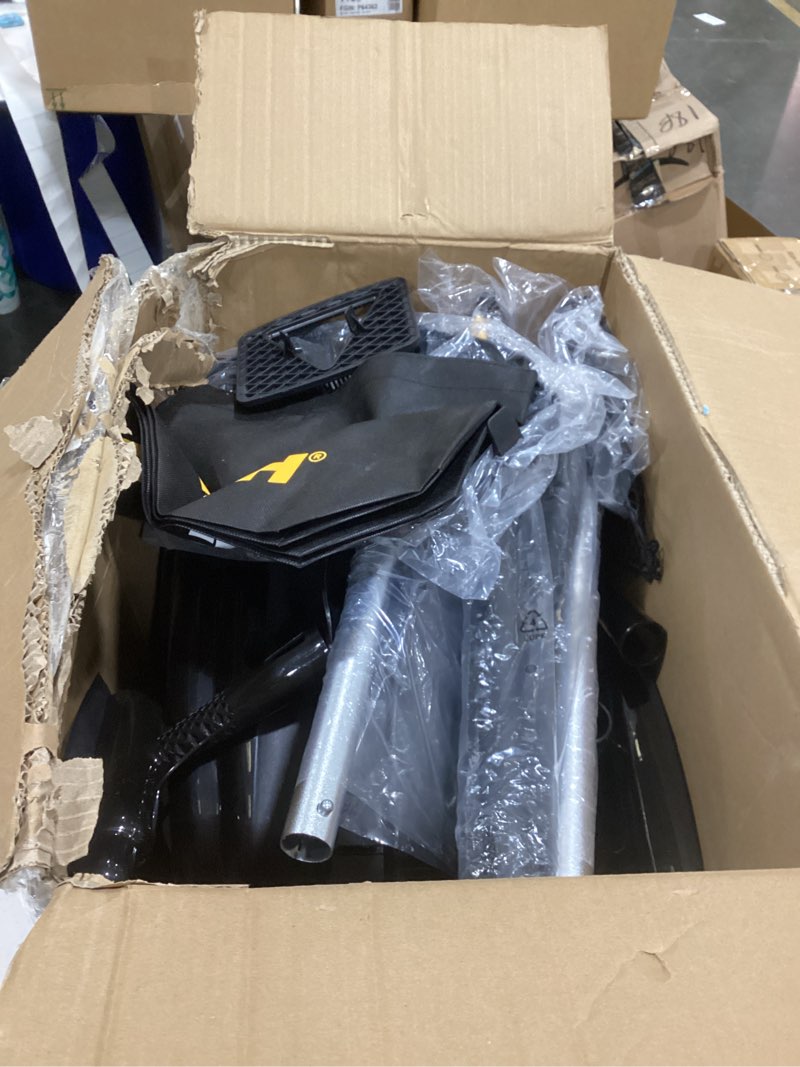 Condition photo showing As Is for mcculloch mc1385 deluxe canister steam cleaner, 2-hour runtime, chemical-free, 23 accessories: mop head, brushes & more - built for home, tile, carpet, furniture, & personal car detailing