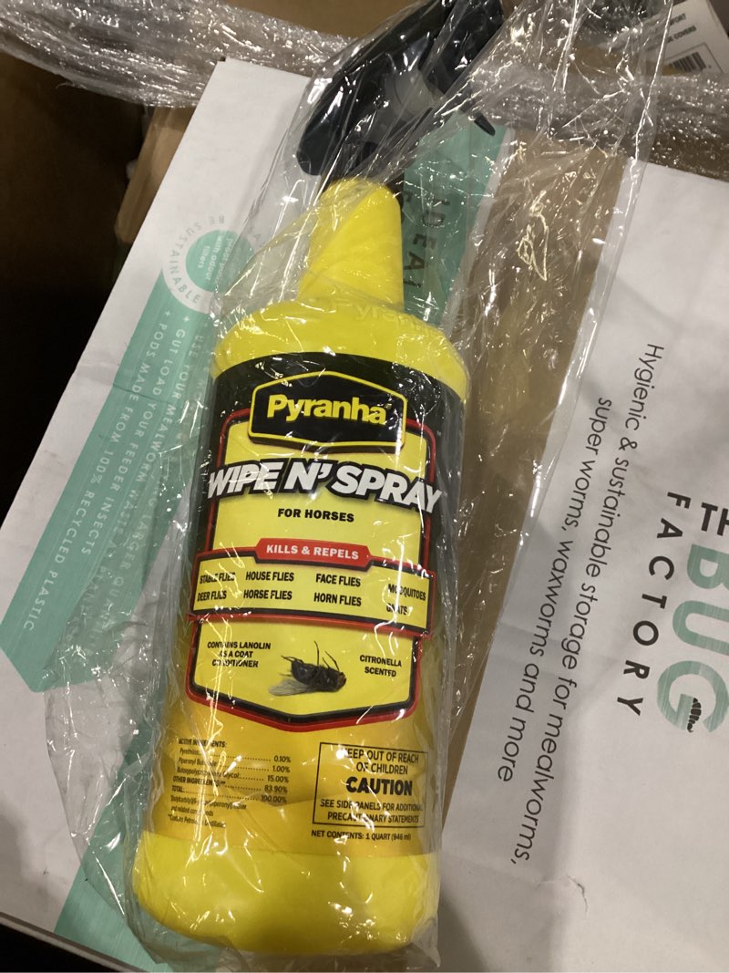 Condition photo showing New/Like New for STRONGID Paste Wipe N  Spray Fly Protection Spray For Horses