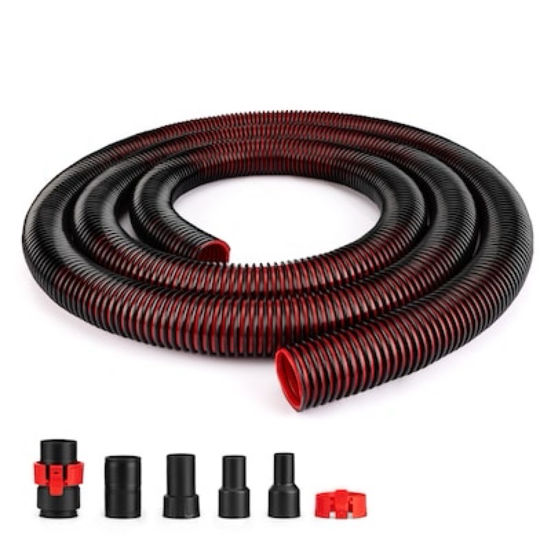  shop-vac 12-ft × 1.875-in universal hose 5 -piece hose assembly