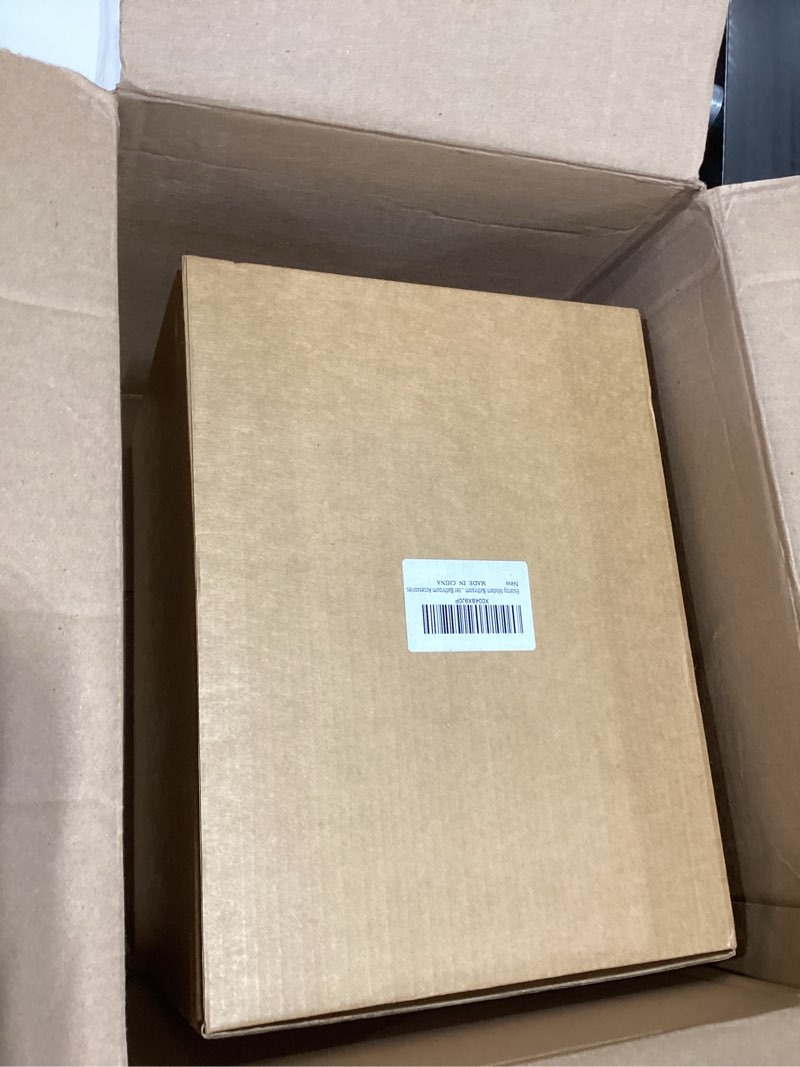 Escenzy Modern Bathroom Trash Can Silver Mosaic Glass 5L | 7" x 10" | Luxury Waste Basket for Restro