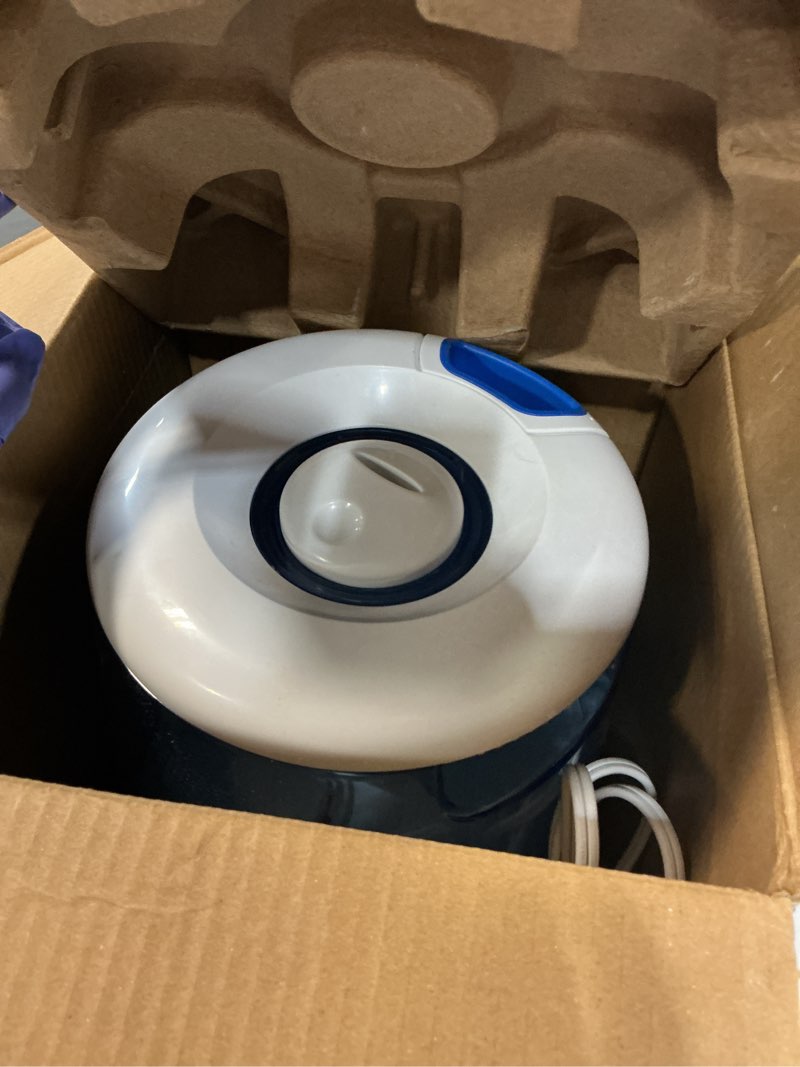 Condition photo showing As Is for Vicks CoolRelief Cool Mist Humidifier Small to Medium Room Vaporizer for Baby, Kids, Adults, 1.2 Gal