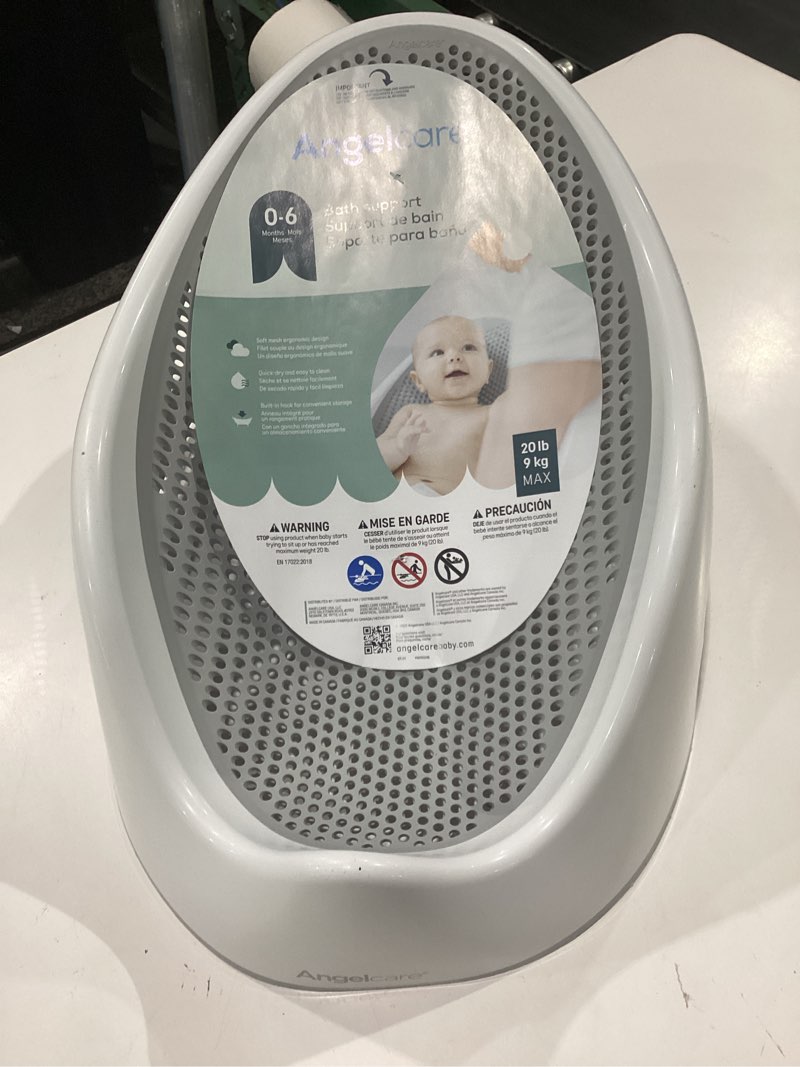 Condition photo showing Good Condition for angelcare baby bath support (gray) | ideal for babies less than 6 months old