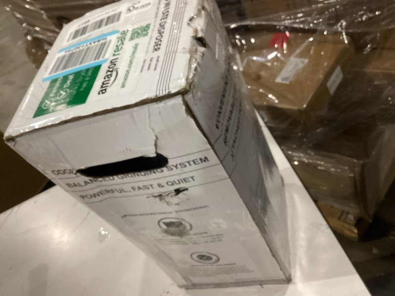 Condition photo showing Good Condition for Waste Maid 10-US-WM-058-3B Garbage Disposal Anti-Jam Stainless Steel Food Waste Grinding System, 1/2 HP Economy, Black 1/2 HP Economy Grinding System