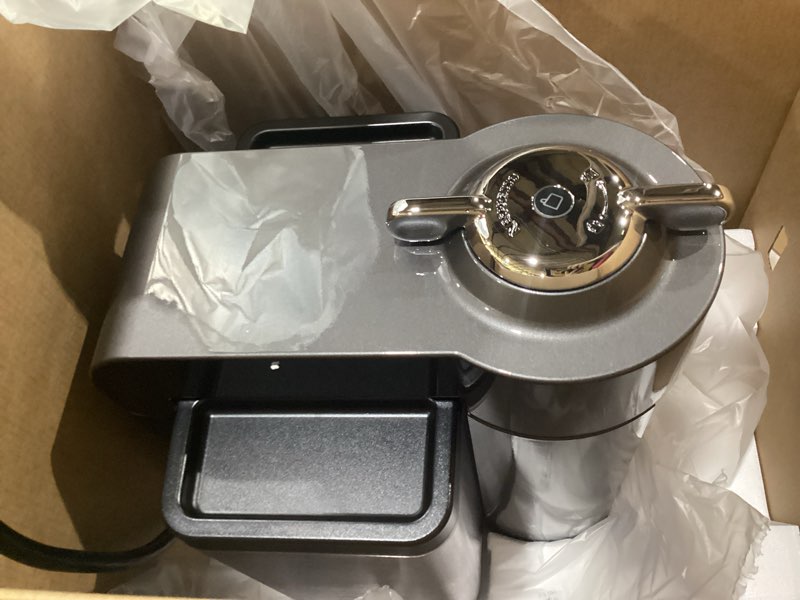 Condition photo showing Good Condition for nespresso vertuo coffee and espresso maker by de'longhi - graphite metal