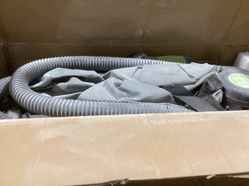 Condition photo showing As Is for Drywall Sander, 2025 Upgraded 8-Amp Popcorn Ceiling Removal Tool with 7 Variable Speed 800-1800RPM, Drywall Sander with Vacuum Dust Collector with Extendable Handle, LED Light,12pcs Sanding Discs,Blue