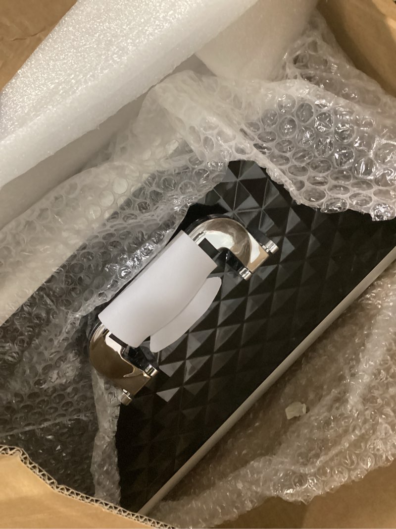 Condition photo showing Good Condition for Adazzo Professional Rolling Makeup Case with Drawer for Makeup Artists Cosmetic Train Case Large Storage Case for Nail Technicians Cosmetology Case with Detachable Bag for Hairstylist Black Black with Drawer