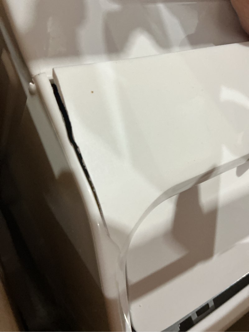 Condition photo showing As Is for danby dac080b8iwdb-6 8000 btu window ac in white