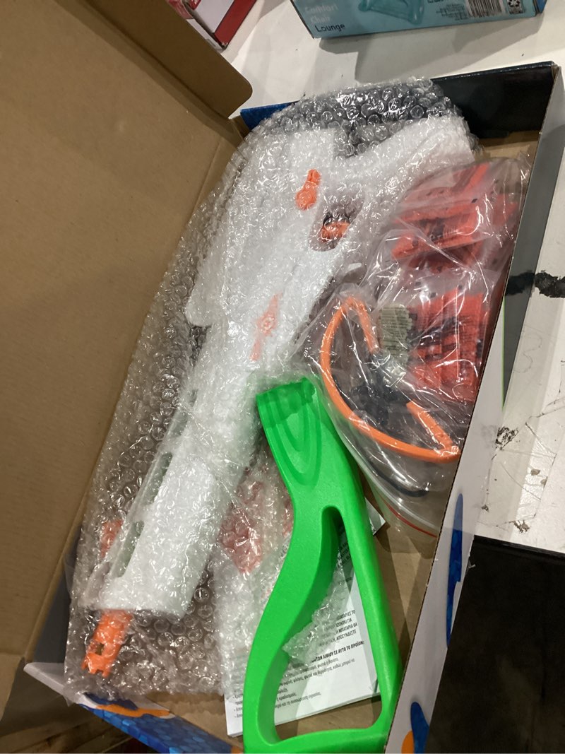 Condition photo showing As Is for splat-r-ball srb800 pyro gel water blaster kit green / white
