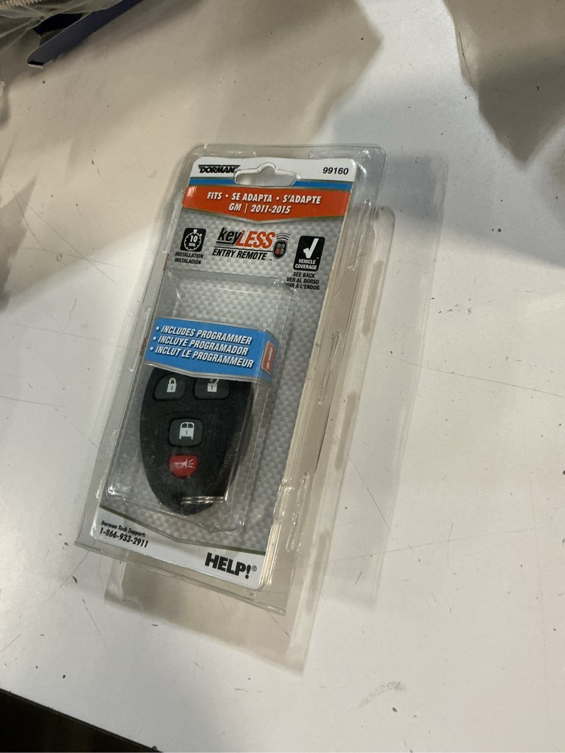 Condition photo showing New/Like New for dorman 99160 keyless entry remote 4 button compatible with select chevrolet / gmc models (oe fix)