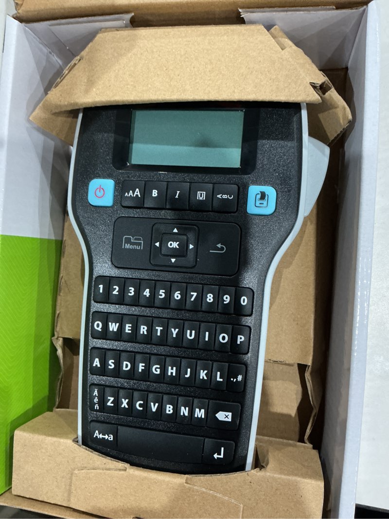 Condition photo showing As Is for (used)dymo label maker