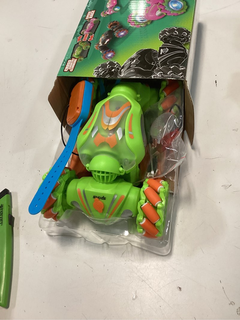 Condition photo showing New/Like New for Gesture Sensing RC Stunt Car, Remote Control Car for Boys Toys Age 6-8-12, 4WD Hand Controlled RC Twist with Light & Music, Cool and Ideas Gifts for Kids Age 7 9 10 11 12 Years