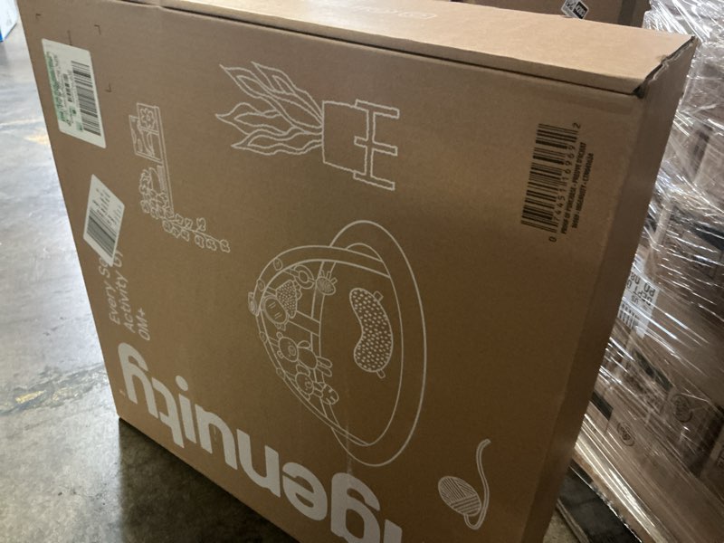 Condition photo showing New/Like New for ingenuity chic boutique baby activity gym, beige