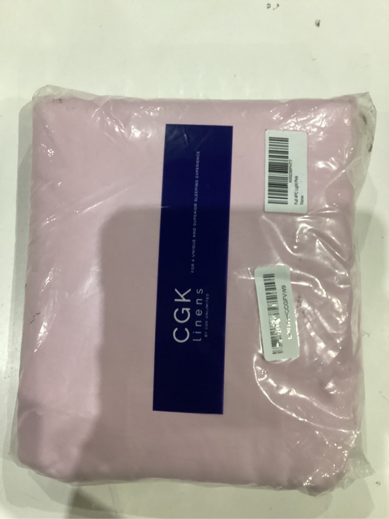 Condition photo showing As Is for Full Size 4 Piece Sheet Set - Comfy Breathable & Cooling Bed Sheets Set - Hotel Luxury Bedding for Women, Men, Kids, Teens, Boys & Girls - Deep Pockets, Ultra-Soft and Wrinkle Free - Oeko-Tex - White Full 01 - White