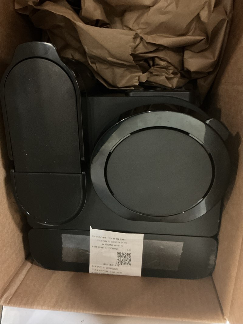 Condition photo showing As Is for nespresso vertuo next coffee and espresso maker by de'longhi, matte black
