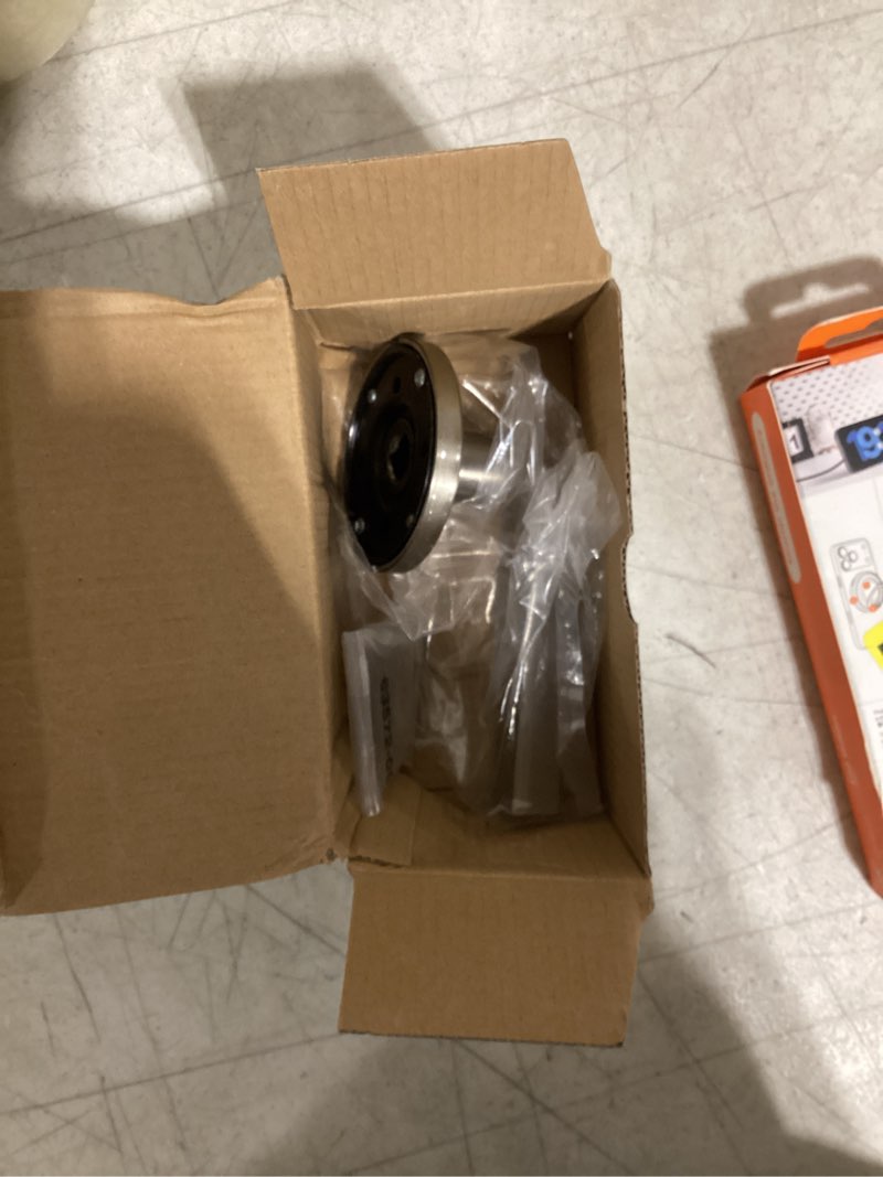 Condition photo showing Good Condition for kwikset trafford dummy door handle, single sided lever for closets, french double doors, and pantry, satin nickel non-turning reversible interior push/pull lever, with microban protection satin nickel round dummy
