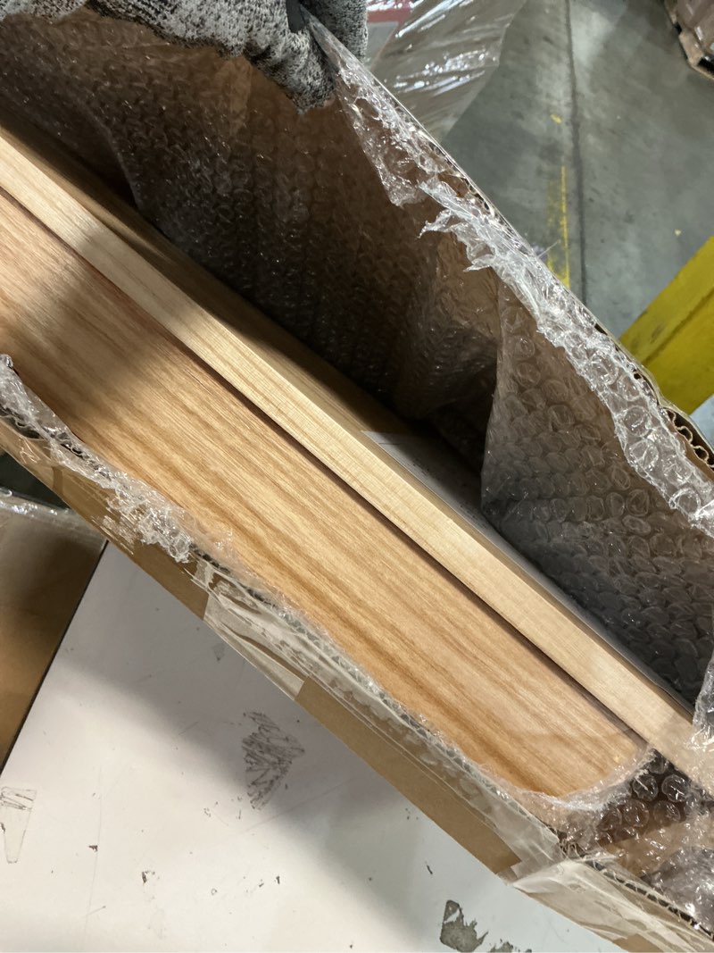 Condition photo showing Good Condition for Hidden Shelf for Gun, Wall Mounted Hidden Gun Storage Shelf with Lock, Solid Wood Hidden Compartment Furniture Natural