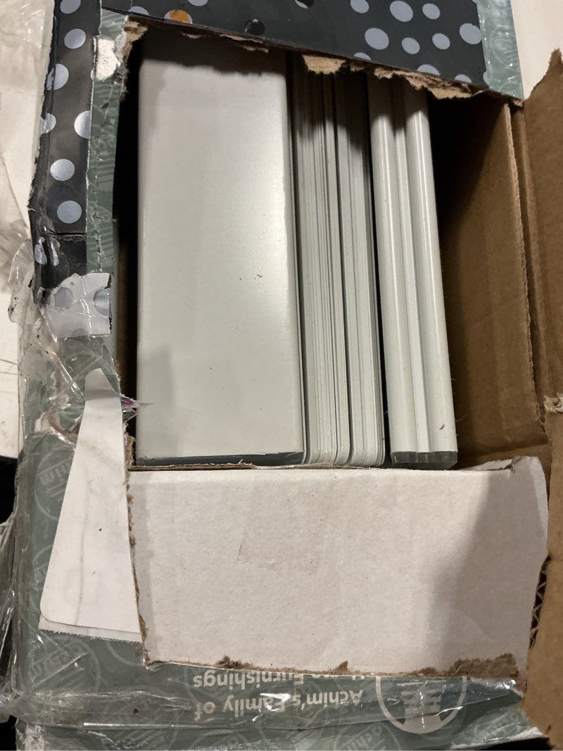 Condition photo showing Good Condition for cordless room darkening venetian blind - 30 inch width, 64 inch length, 2" vinyl slat size - white - gii luna light filtering horizontal mini windows blinds for interior by achim home decor 30"w x 64"h white