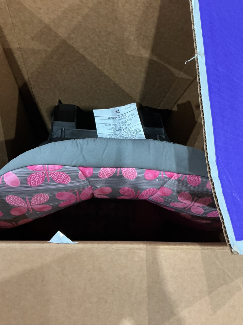 Condition photo showing Good Condition for cosco kids scenera extend infant & toddler convertible car seat, pink butterfly