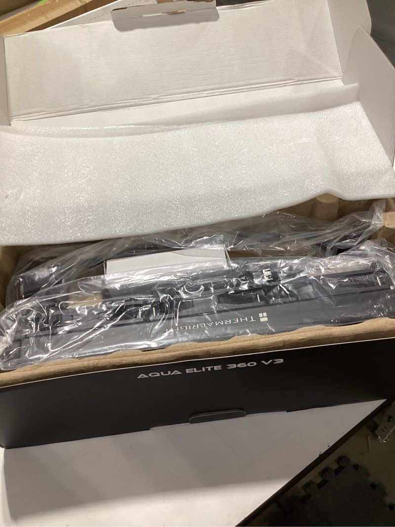 Condition photo showing Good Condition for Thermalright Aqua Elite 360 V3 Water Cooling CPU Cooler, 3 PWM ARGB Fans with S-FDB Bearings,Efficient PWM Controlled Pump,for AMD/AM4/AM5, Intel LGA1150/1151/1200/2011/1700, (AE360 V3)