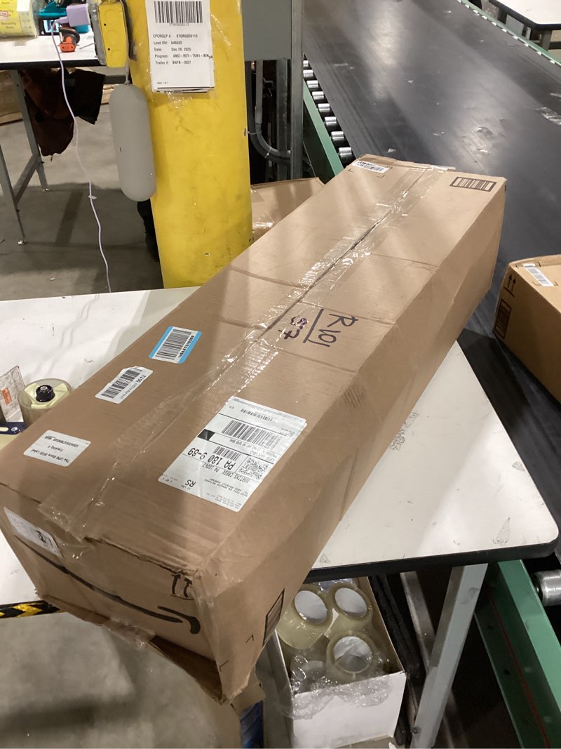 Condition photo showing New/Like New for ZVL 42 Inch Ceiling Fans with Lights and Remote,5 Blade Ceiling Fan with Light,Modern Ceiling Fan,3CCT Dimmable,Timer,Quiet DC Motor,6 Speed,Wood Ceiling Fan for Offices Farmhouse Gazebo Patio White/Natural Wood 5 Blades 42 inch