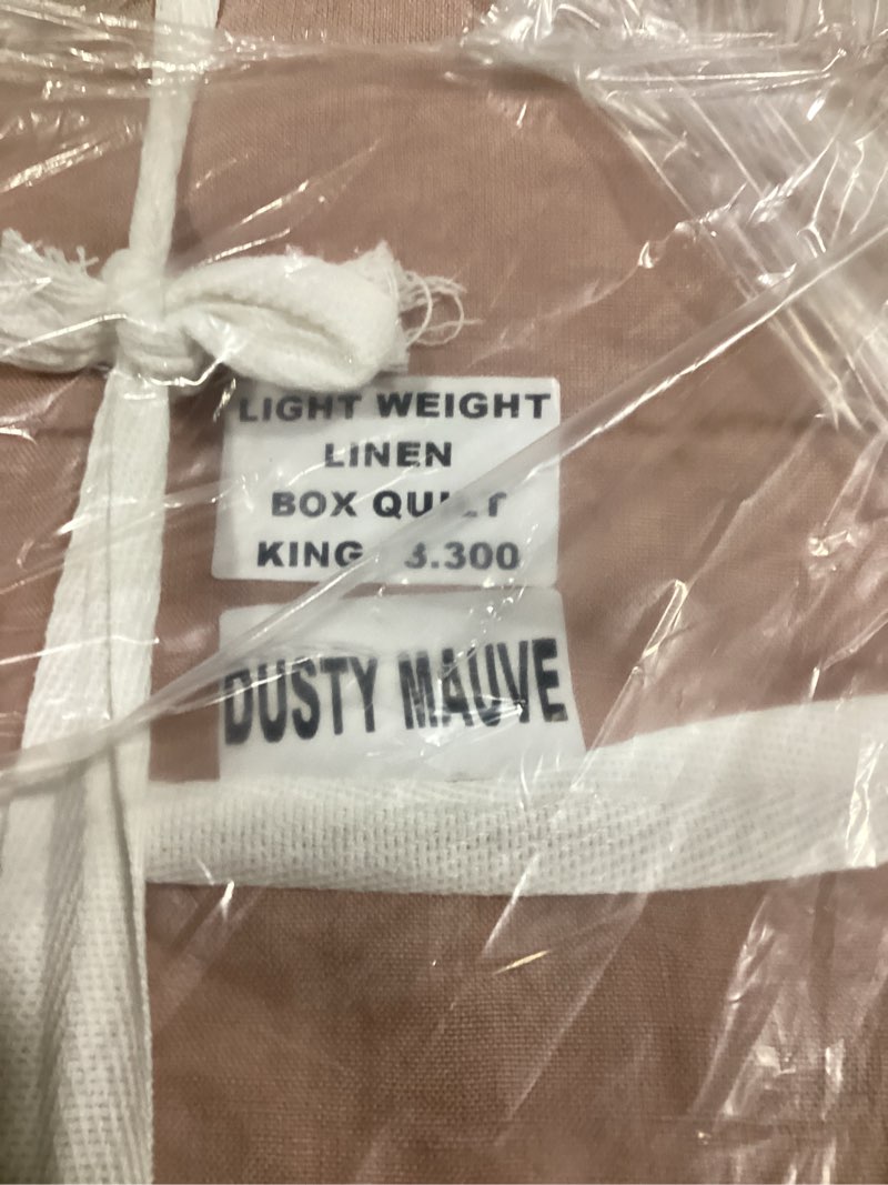 Condition photo showing Good Condition for dusty muave sheet cover set quince