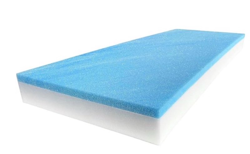FoamRush Custom Cut-to-Size Foam - High & Medium Density Custom Upholstery Foam - Upholstery Foam Cushion, Polyurethane Foam Cushion Replacement for Chairs, Couches & DIY Projects for All Needs 42x28 inch 