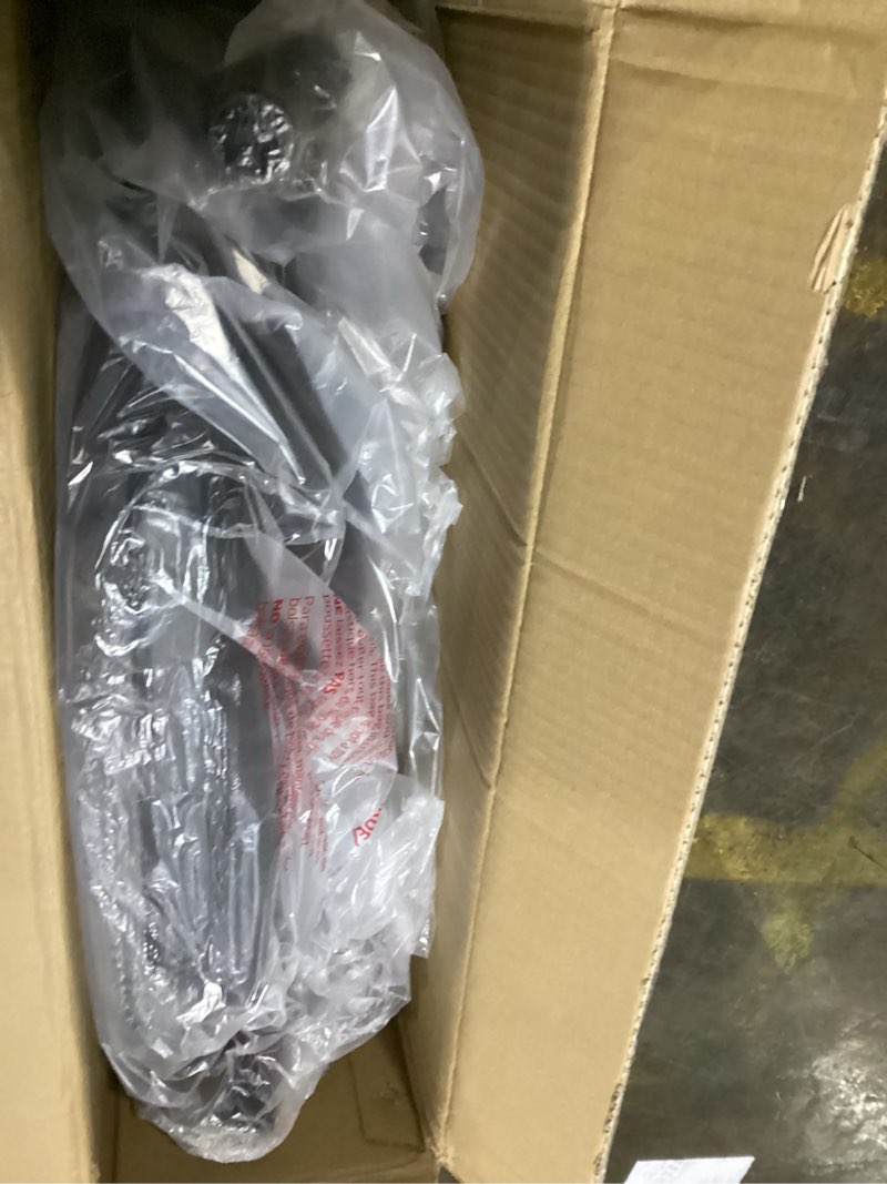 Condition photo showing As Is for Medline Steel Rollator Walker for Adult Mobility Impairment  Burgundy  350 lb. Weight Capacity  6” Wheels  Foldable  Adjustable Handles  Rolling Walker for Seniors