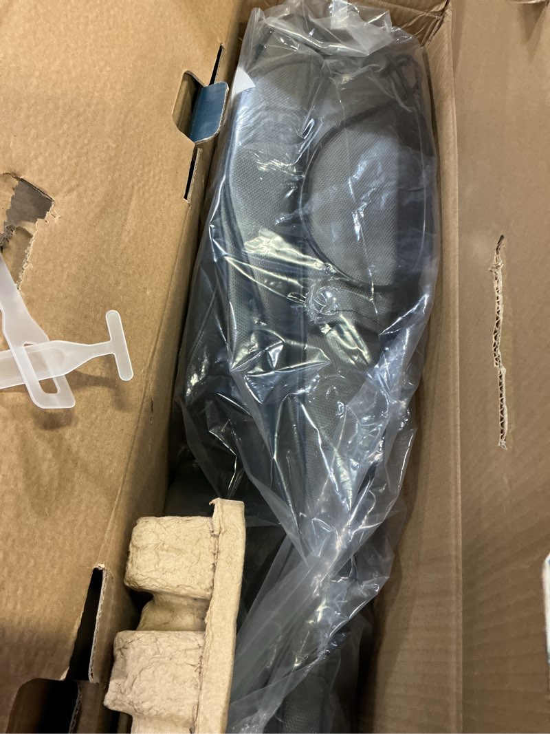 Condition photo showing New/Like New for comfier back massager for pain relief deep tissue, shiatsu neck and back massager with heat, rolling & compression massage chair pad for office chair, full body massage chair gift for mom dad soft gray