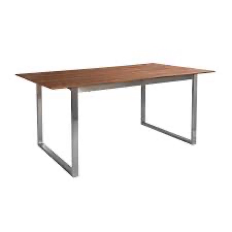 Alvardo Steel Dining Table