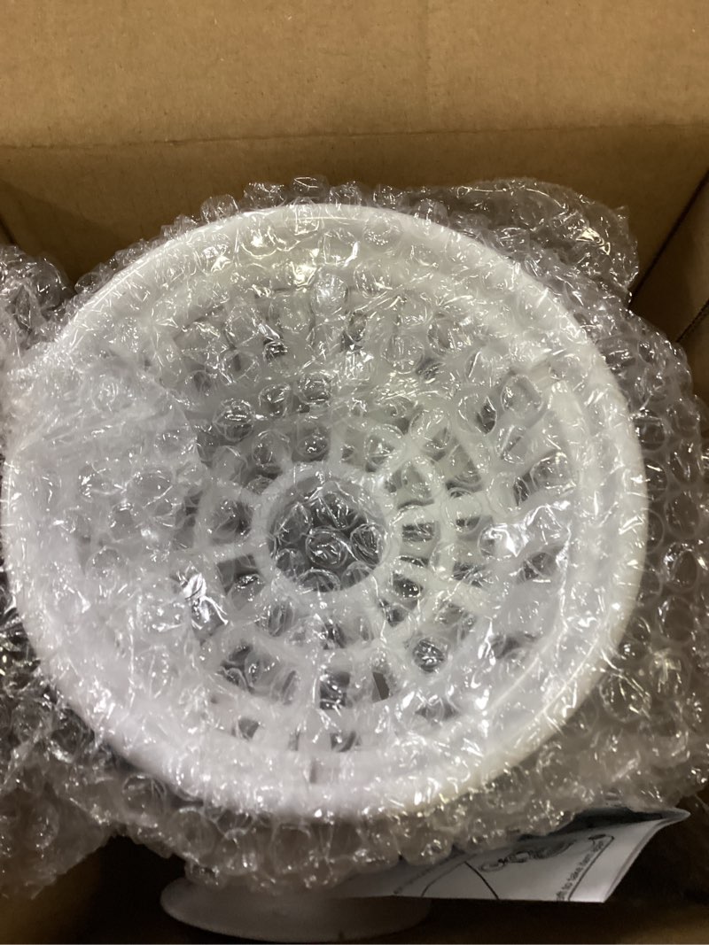 Condition photo showing Good Condition for set of 3 plastic window planter with suction cup holder. large window popagation. clear self watering window mounted plant pots. window sill planters extender for indoor hydroponic plants