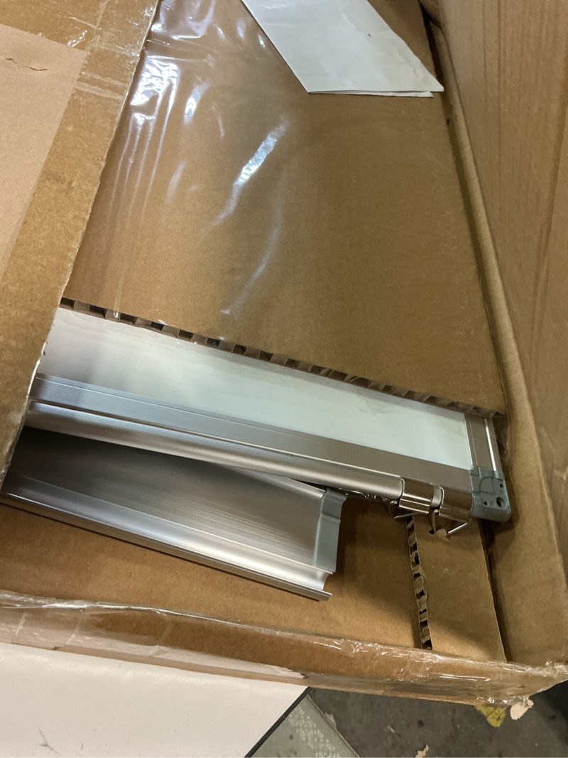 Condition photo showing Good Condition for H-Qprobd White Board Dry Erase Whiteboard for Wall 24x18 (2pcs) Magnetic Boards for Office Classroom & Home, Small Wall Whiteboard Including 6 Markers, 10 Magnets, 2 Erasers & 10 Adhesive Hooks 24"x18"(2pcs)