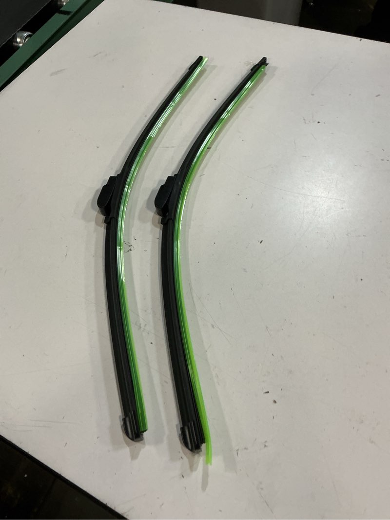 Condition photo showing As Is for bosch 3397009034 aerotwin oe replacement wiper blades driver & passenger side - set of 2 (26" & 26") side lock 22mm combo pack (26" & 26") side lock large