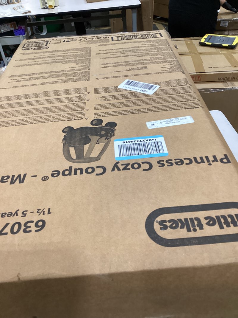 Condition photo showing New/Like New for Little Tikes Princess Cozy Coupe Ride-On Toy - Toddler Car Push and Buggy Includes Working Doors, Steering Wheel, Horn, Gas Cap, Ignition Switch - For Boys and Girls Active Play , Magenta