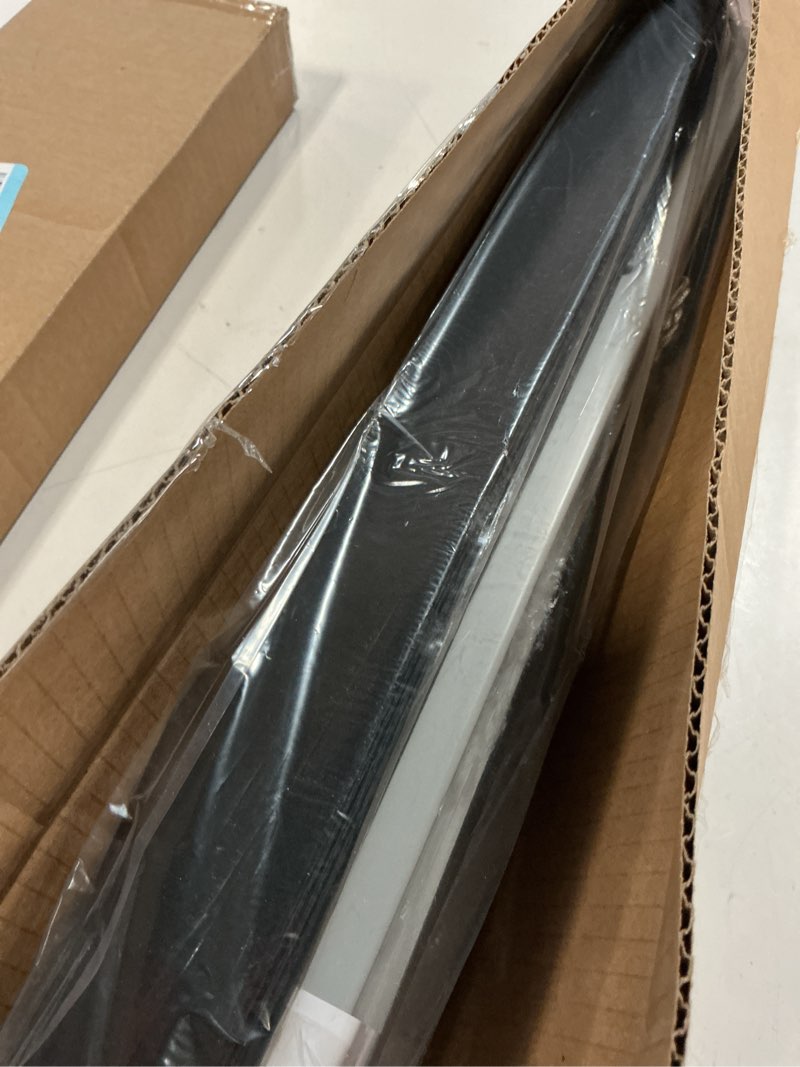 Condition photo showing Good Condition for lazblinds no tools no drill cordless 1" vinyl mini blinds, 100% blackout blinds for indoor windows, room darkening privacy window blinds and shades for interior, 21" w x 64" h, grey grey 21" w x 64" h