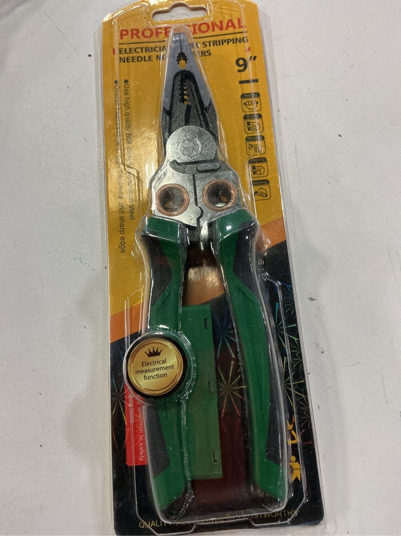 Condition photo showing Good Condition for 8 in 1 Wire Stripper with Voltage Tester, 2025 New Multi-function Electric Wire Stripping Tool for Cutting and Pulling Pliers, with Electricity Measurement Function, Electrician Repair Tool