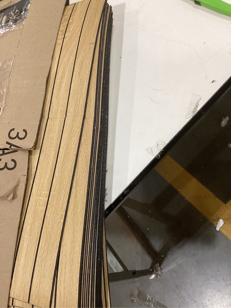 wadile peel and stick wood slat wall panels 12"x24" decorative pvc wooden panel soundproof self-adhe