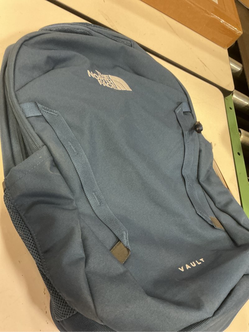 Condition photo showing Good Condition for The North Face Vault Everyday Laptop Backpack | Commuter Travel Bag with Water-Repellent Finish, Spacious Main Compartment, Shady Blue/TNF White-NPF, One Size One Size Shady Blue/Tnf White-npf
