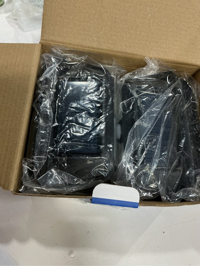 Condition photo showing Good Condition for 4-Pack Solar Wall Lights Outdoor with 3 Modes & Reflector, Waterproof Bright 178 LEDs Motion Sensor Security Lights, Solar Powered Flood Lights for Patio Garden Yard Porch Garage Front Door