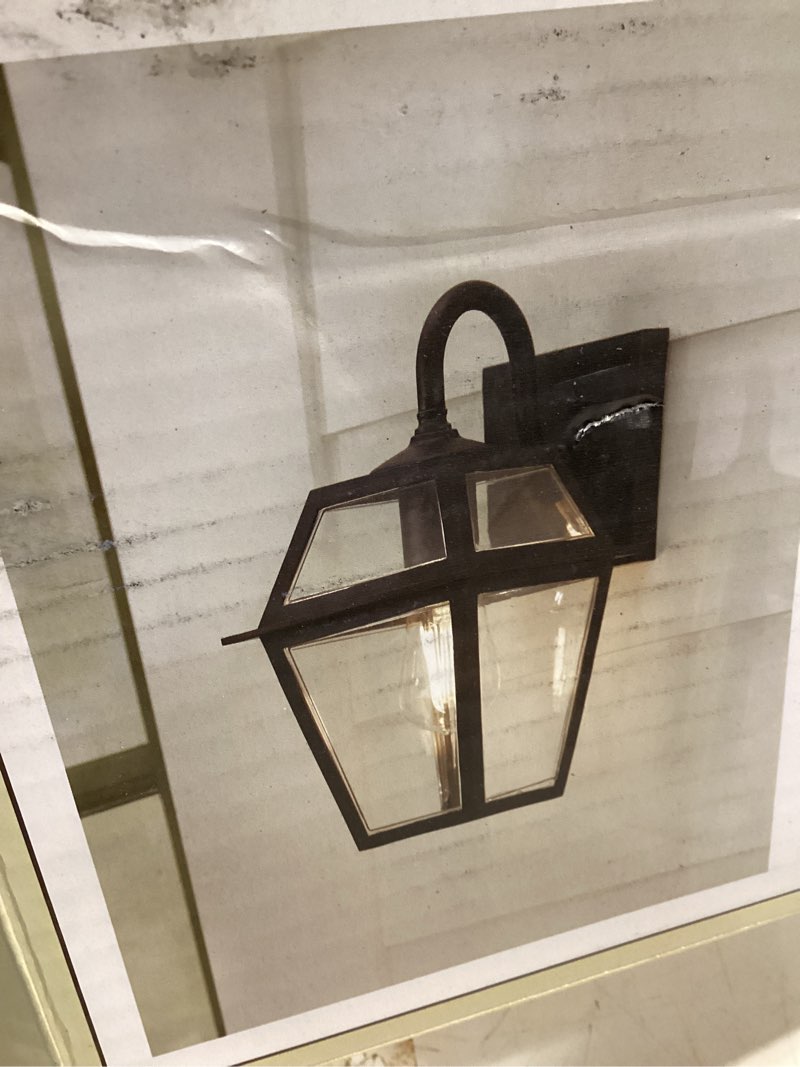 Allen+roth belasco 12-in Outdoor wal lantern 