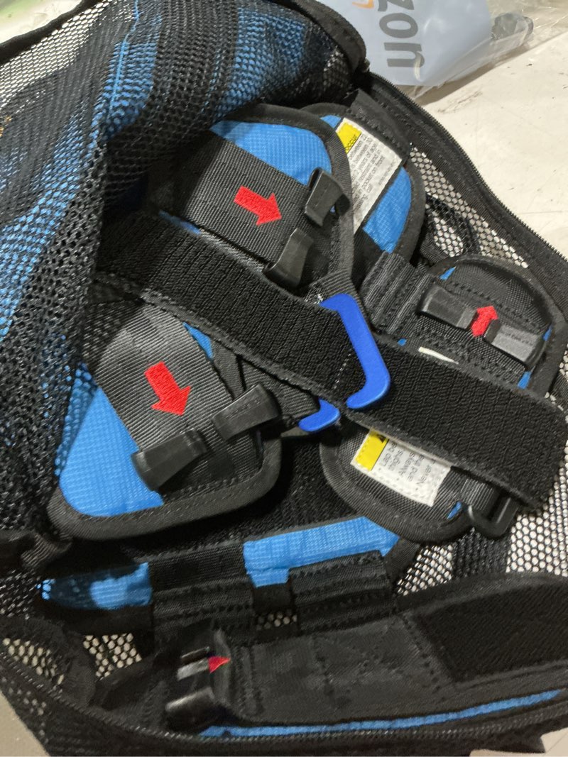 Condition photo showing Good Condition for ridesafer gen 5 - extra small (xs) blue, lightweight, compact, portable car seat, 2+ years; 26.5–40 lb - perfect for travel and everyday child safety x-small blue