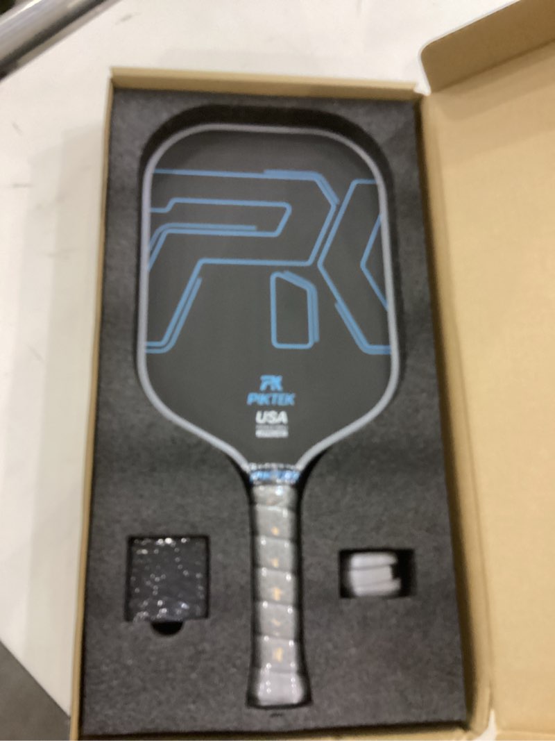 Pickleball Paddles, Carbon Fiber Pickleball Paddle with 16mm Polymer Honeycomb Core Professional Lig
