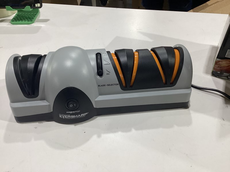 Condition photo showing Good Condition for presto 08810 professional electric knife sharpener, multi/none one size knife sharpener