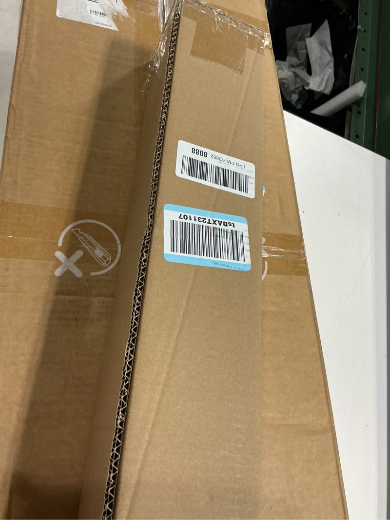 Condition photo showing New/Like New for persilux blackout roller shades for window blinds,cordless,linen fabric,thermal insulated fabric uv protection shades for home,office,bedroom,door,blackout-cream,23" w x 72" h 23"w x 72"h blackout-cream