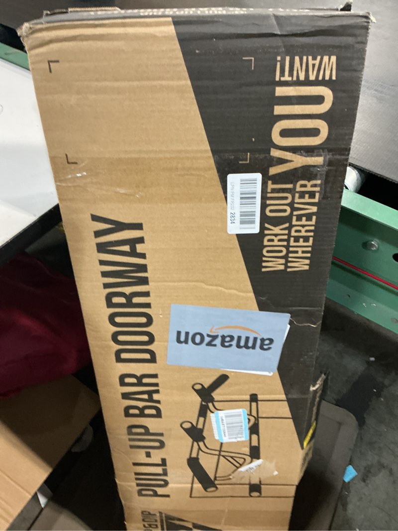 Condition photo showing Good Condition for PULLUP & DIP Pull-up bar for door frames for hanging without screws and no slipping, professional door bar, pull-up bar with padded handles Pull-up bar hanging