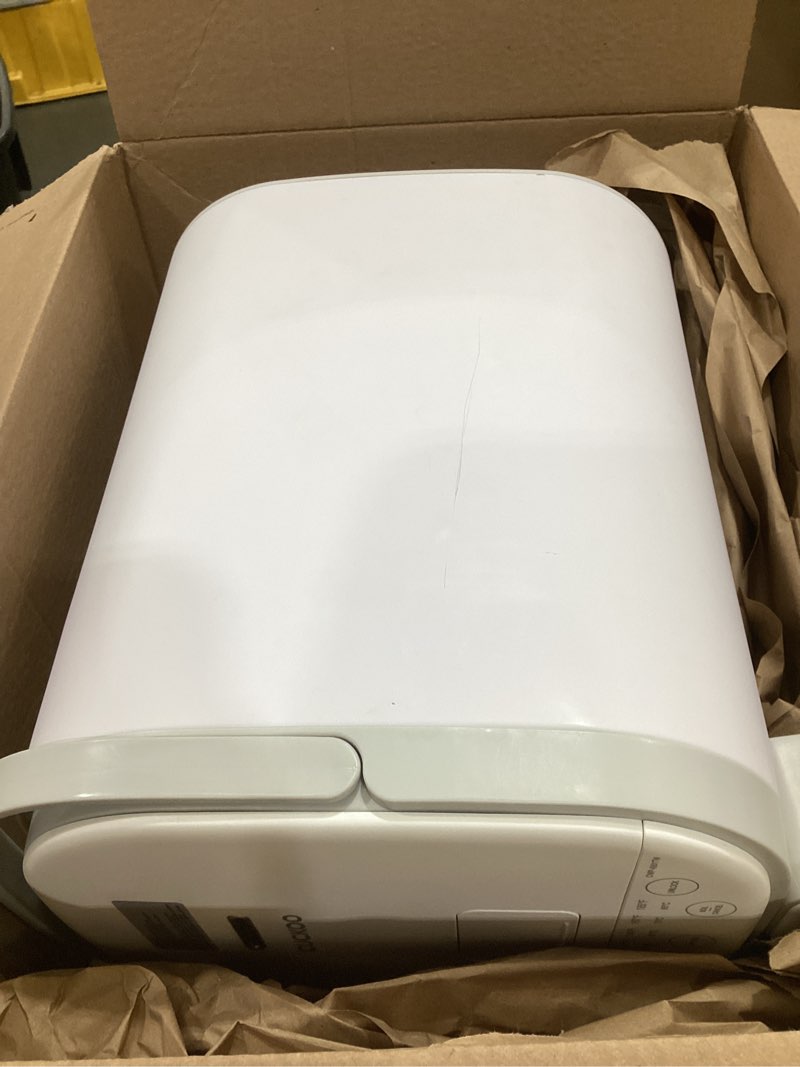 Condition photo showing As Is for cuckoo cwp-a501tw | hot water dispenser & warmer | auto dispense & boil dry protection | insulated stainless steel | 5 liter
